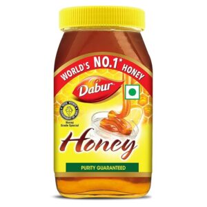 Dabur Honey - 250g | with No Sugar Adulteration | For Fitness & Health | Natural Immunity Booster | Rich in Antioxidants & Minerals