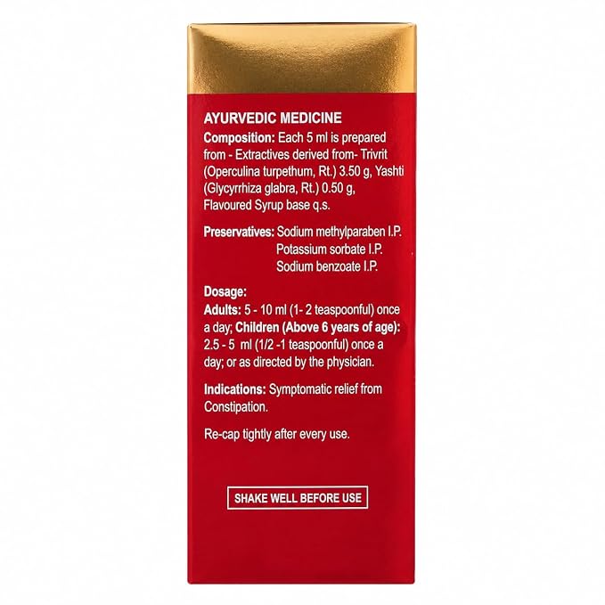 Dabur laxirid Syrup | 200 ML | Ayurvedic Medicine - Image 2