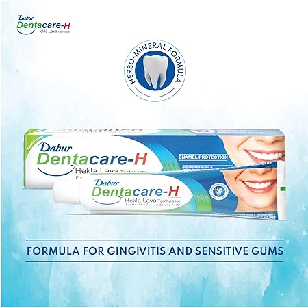 Dabur Dentacare-H Hekla Lava Toothpaste (Saunf Flavour) - 100g - Image 7