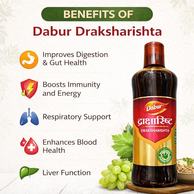 Dabur Draksharishta - 450ML - Image 3