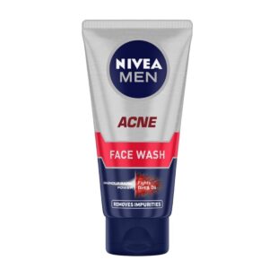 NIVEA MEN Acne Control Face Wash 50 g | With Magnolia Bark Extracts for 12 Hr Oil Control in Summer
