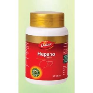 Dabur Hepano Tablet | For Liver Care & Detoxification 60TAB