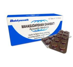 Baidyanath Mahasudarshan Ghanbati - 10 Tablets
